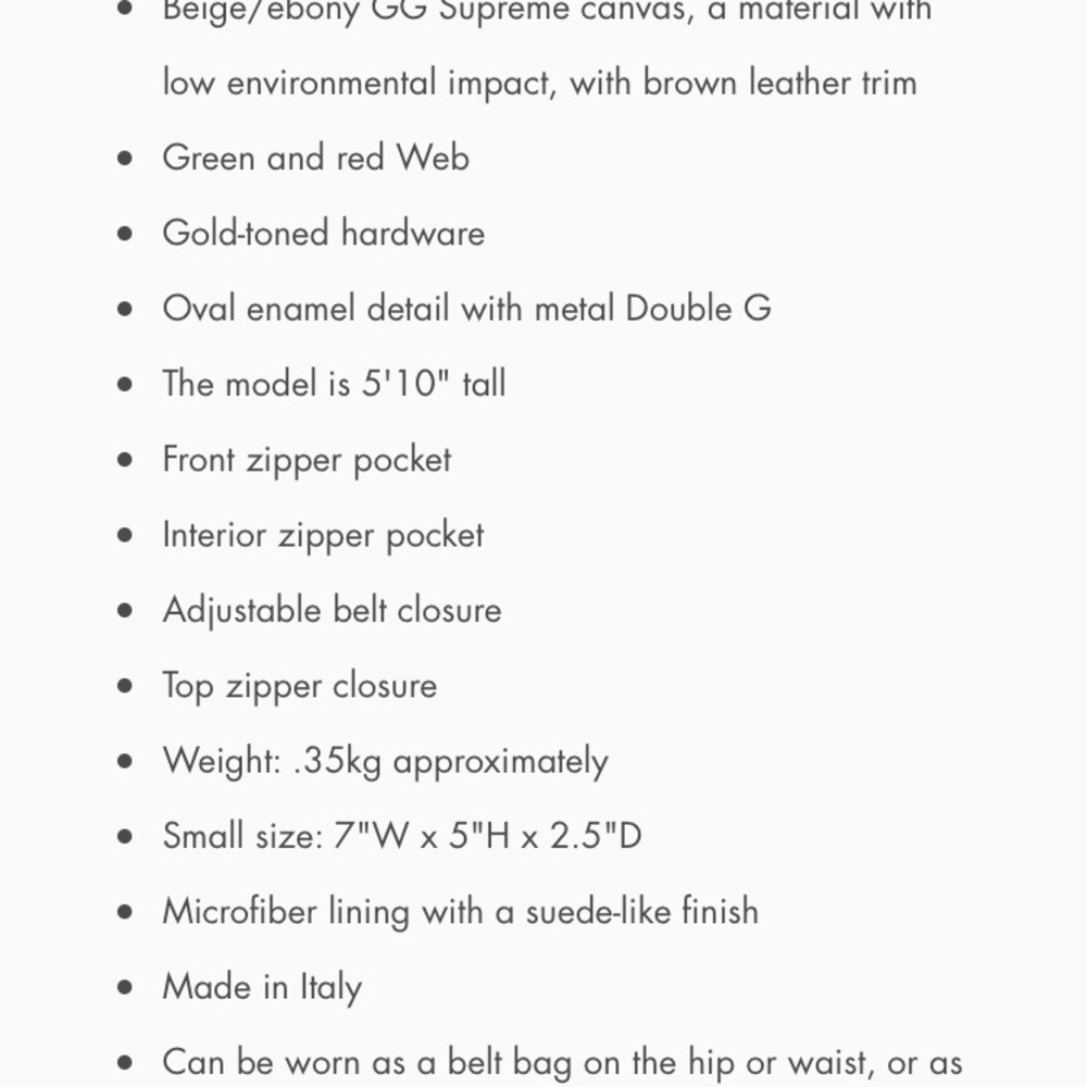 ❤️SOLD❤️Authentic Gucci Belt Bag - Picture 6 of 8